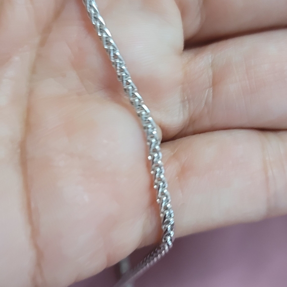 Kendra Scott- Platinum Drusy Necklace New! - Picture 7 of 12